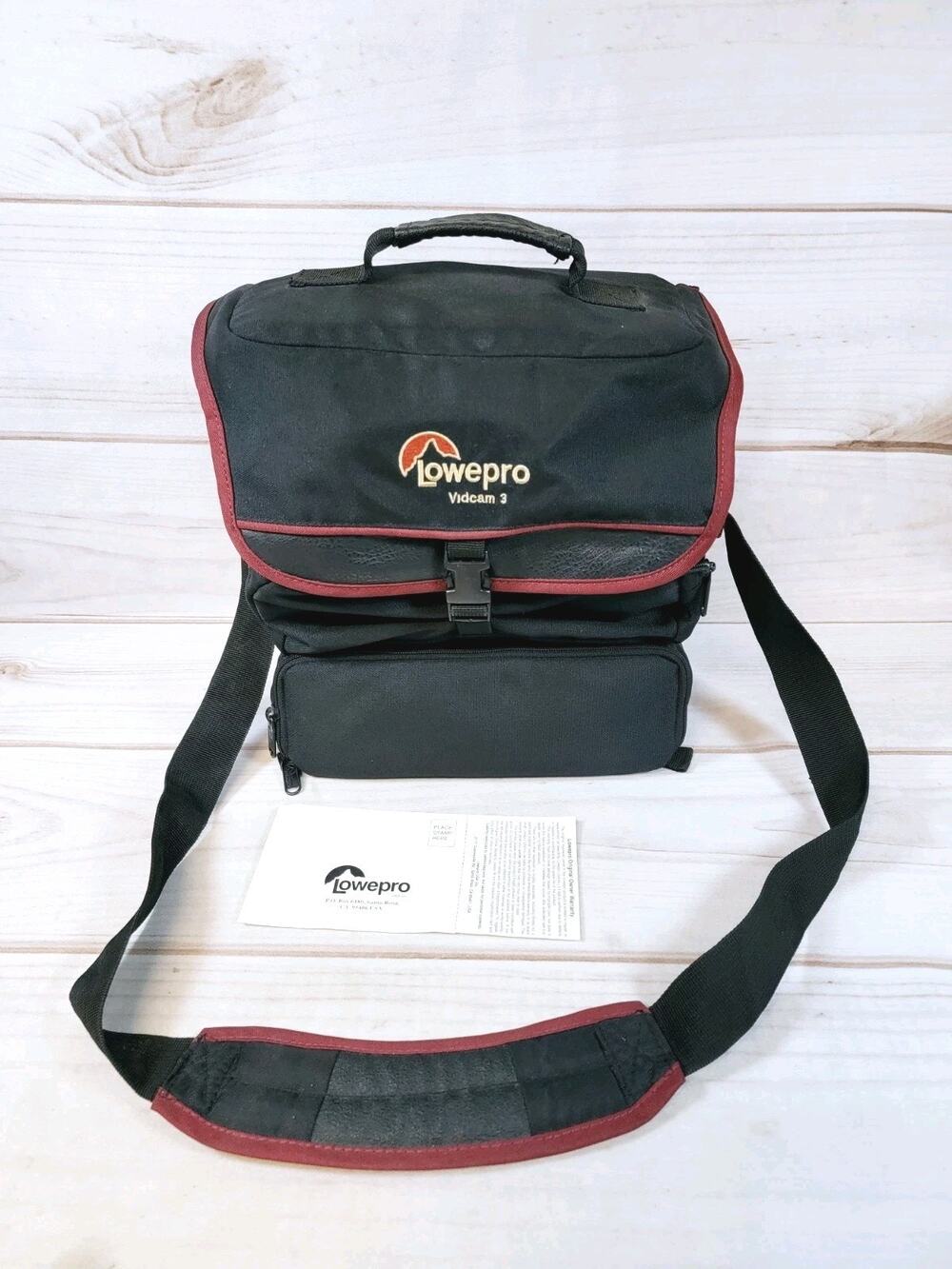 Lowepro Vidcam 3 Photo/Video Camera Shoulder Bag Over All Size 10x9x7